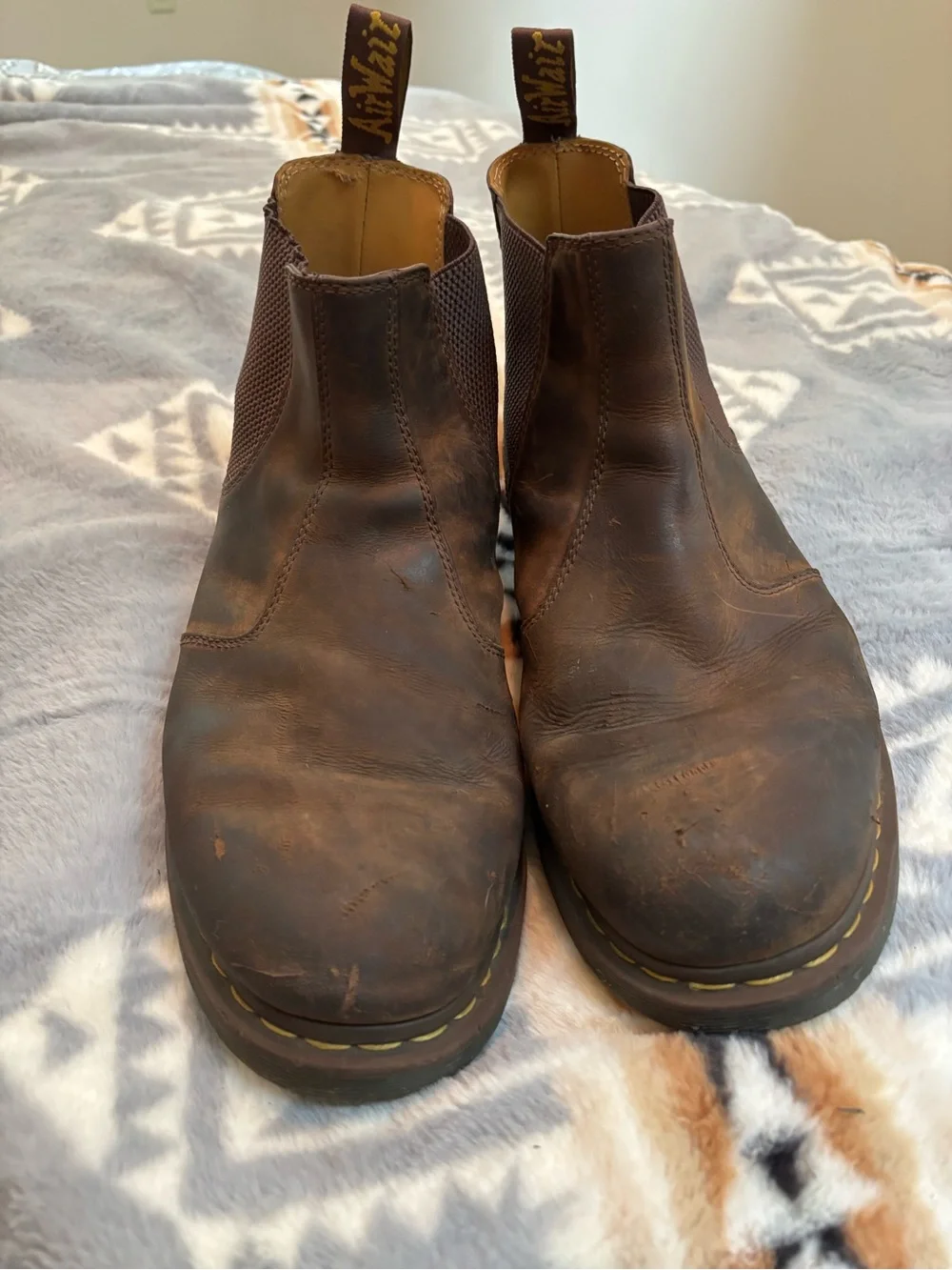 Dr. Martens Men’s Brown Chukka Chelsea Boots 13